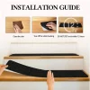 3/6 pcs black non-slip stair treads: heavy-duty anti-slip grip tape. - Image 6