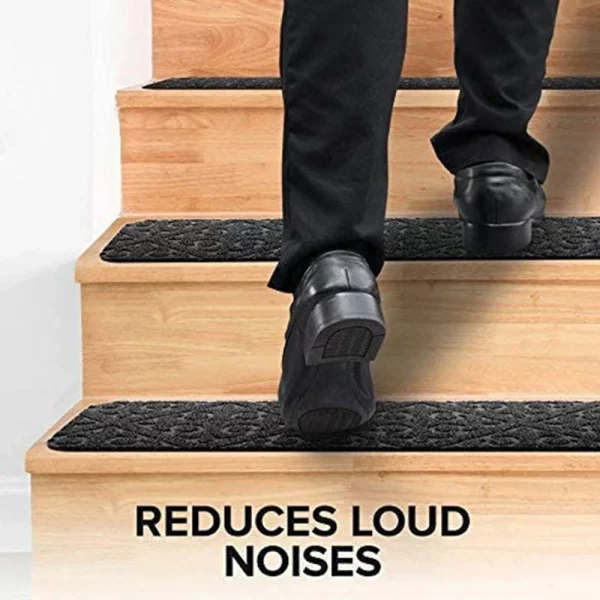 1 pc indoor stair mat: anti-slip carpet for stair treads.