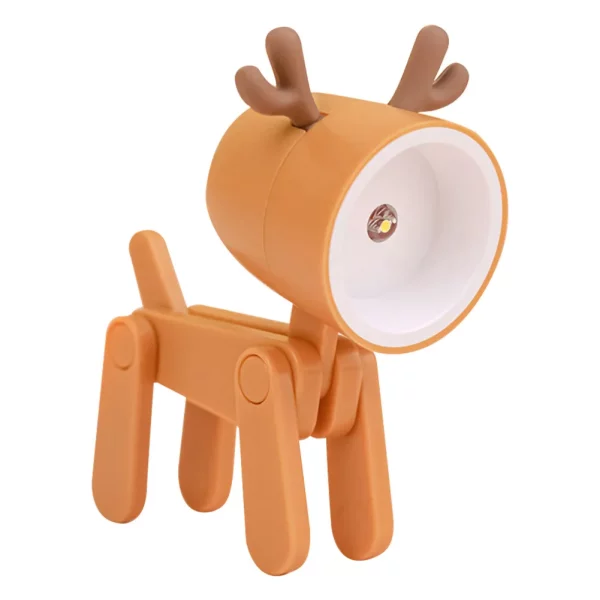 LED Mini Night Light Cute Dog Deer Foldable Desk Lamps Desktop Ornament Book Light Kids Room Bedside Bedroom Decor Holiday Gifts - Image 14