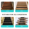 3/6 pcs black non-slip stair treads: heavy-duty anti-slip grip tape. - Image 5
