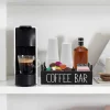 Wooden Coffee Bar Organizer Compartmentalized Coffee TeaBag Paper Cup Storage Box Handle Counter Desktop Miscellaneous Sorting - Image 6