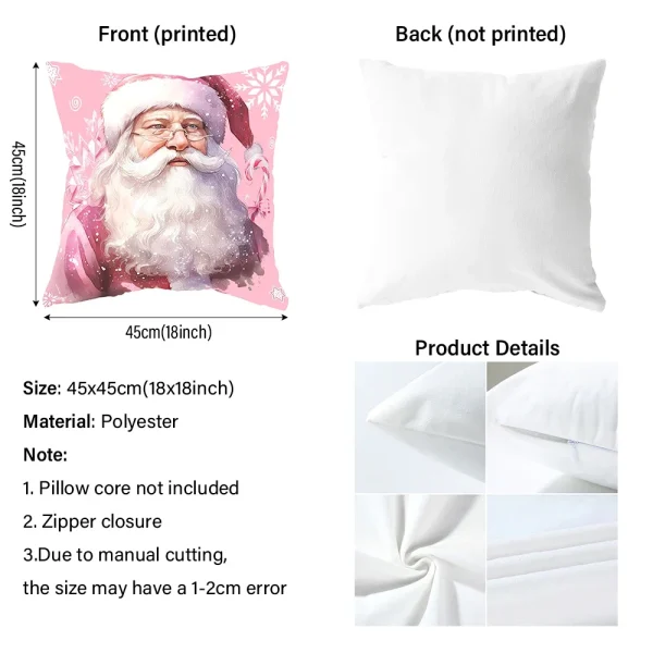 Christmas Decoration Pillowcase Snowman - Image 5